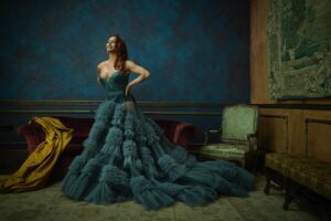 Sasha Colby Instagram - thank you @robertascroft for these stunning portraits and  @kendyll_legier for the incredible set design ❤️ so much love for my drag race sisters #emmys 
 
Gown @csiriano 
Glam @prestonmakeup 
Hair @rickyfraserhair 
Styling @laurelthomson_style
