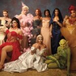 Sasha Colby Instagram - thank you @robertascroft for these stunning portraits and @kendyll_legier for the incredible set design ❤️ so much love for my drag race sisters #emmys Gown @csiriano Glam @prestonmakeup Hair @rickyfraserhair Styling @laurelthomson_style