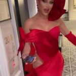 Sasha Colby Instagram - Had so much fun at the #DragRace Premiere Extravaganza last night, presented by @viivhealthcare Season 16 premieres tonight on @mtv ✨ #ad Glam @prestonmakeup Gown @ethan.m.cross