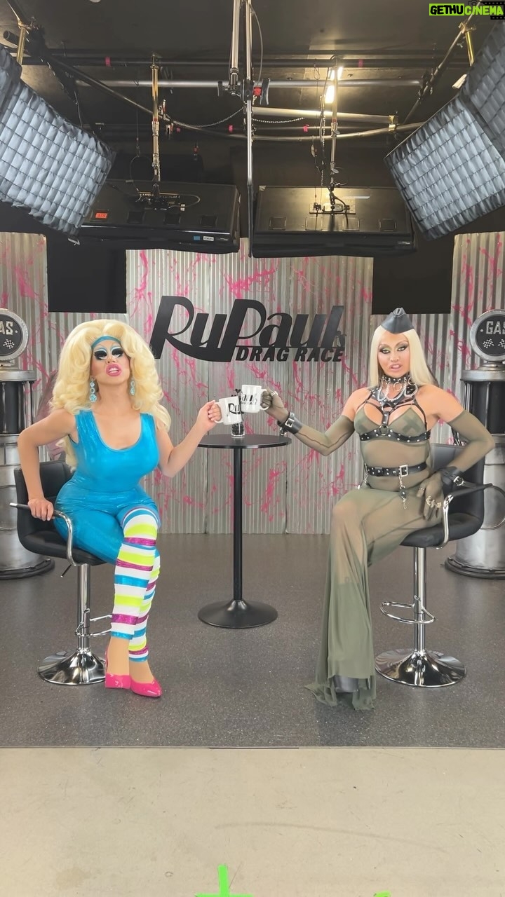 Sasha Colby Instagram - @thepitstop @trixiemattel 🚨🚨🚨