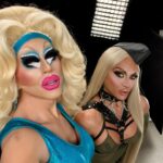 Sasha Colby Instagram - Maximizing our joint slay at #ThePitStop! ⭐️ Watch as @trixiemattel and I get into last night’s Snatch Game - live NOW on the @rupaulsdragrace YouTube channel 🏁