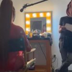 Sasha Colby Instagram - a little BTS of my promo with @rupaulsdragrace @viivhealthcare ✨ Season 16 of #DragRace premieres this Friday at 8/7c on @mtv ! Glam @prestonmakeup Catsuit @imngo Gown @vee.monique