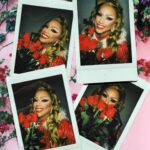Sasha Colby Instagram - Roses Are Red, Violets Are Blue Drag Queens are Sexy, How About you?! Backstage Rose Ceremony at @mppresent A Drag Queen Christmas! Photos by @jimbothedragclown #roses #diamonddivadolls #sweet #takeawhiff #roseycheeks #beauty #models #chrissymissys #sissychristmas #drag #queens #tour #tourlife