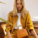 Sasha Luss Instagram – Autumn in love… in love with my new @loropianaofficial Sesia Bag – when it comes to a perfect bag Sesia is the one. #LoroPianaSesiaBag #SomewhereInLoroPiana #ad