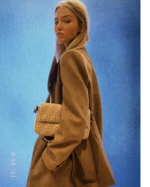 Sasha Luss Instagram - It's @fendi World! In love with the new Kim Jones collection for #FendiFW21 - an excellent reason to check it out in the new pop-up store in TSUM!