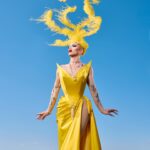 Sasha Velour Instagram - Watch the first episode of @werehere Season 4 tonight on @hbomaxes, 9pmEST/6pmPDT. Stream tomorrow on @streamonmax! Photos @thedragseries (from my recent visit to UBC in Vancouver) Dress @gloria_swansong Headpiece @serand_create Jewelry @sorrelloriginals