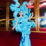 Sasha Velour Instagram - Some favorite photo moments from tour 🩵🩷💛 Tap through for designer credits 💎