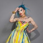 Sasha Velour Instagram - Wearing @christopherjohnrogers, @misho_designs jewelry, and custom dyed hair by @johnnovotny for the @glaad awards last night. (Studio photos by @mettieostrowski) I was nominated for “Outstanding Live TV Journalism – Segment or Special” for my appearance on Good Morning America last year about the drag ban. I also presented the award for “Best Reality Program” with my We’re Here sisters and the brilliant @brotherjones_ who spoke about the need for lawmakers to focus on stopping actual violence and injustice instead of targeting the LGBTQ community. As a final note, I was moved by the protesters outside and inside to investigate the partnership between GLAAD and the Anti-Defamation League. Although the ADL has helped track anti LGBTQ hate across the country, they have destroyed their own credibility by consistently labeling human rights advocacy for P@ lestine as antisemitism, vilifying protestors, and working to suppress all activism for G @ za. The actions of ADL are not consistent with our standards for justice as a queer community, and I urge institutions like GLAAD to publicly suspend all future work with them and support queer Palestinians. None of us will have liberation until all of us do. Getty photos @taylorehill and Kristina Bumphrey