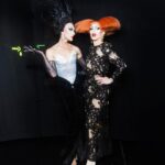 Sasha Velour Instagram – Adios, adieu, tschüss, ciao, byeeeee. Final night of the tour is tonight! I’ll miss this so much!
It was a dream wearing these two incredible dresses from @analocking for my show last night in Madrid (including one of her Drag Race judging looks) and performing with the one and only @supremmedeluxe the night before in Barcelona. Still thinking about the brilliant acts brought by all our special guests this week: @marinaforev3r in Madrid, @tessatesticle in Zürich, and @moondragqueen in Genève. Legendary nights of drag! Love you 💖
Photos by @mettieostrowski