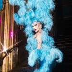Sasha Velour Instagram - Merci Paris 🦋💎🌹 An extravagant moment in life— wearing a custom @serand_create dress and headpiece for my sold-out show at the @foliesbergere_officiel, channelling the original showgirls of Paris with an extra camp twist…all while traipsing about the haunted theatre with photographer @mettieostrowski to get these incredible photos! I might have cried a little. Plus I loved sharing the stage with the queen of FRANCE @thenickydoll! All around a dream come true. Merci bien!