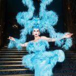 Sasha Velour Instagram - Merci Paris 🦋💎🌹 An extravagant moment in life— wearing a custom @serand_create dress and headpiece for my sold-out show at the @foliesbergere_officiel, channelling the original showgirls of Paris with an extra camp twist…all while traipsing about the haunted theatre with photographer @mettieostrowski to get these incredible photos! I might have cried a little. Plus I loved sharing the stage with the queen of FRANCE @thenickydoll! All around a dream come true. Merci bien!