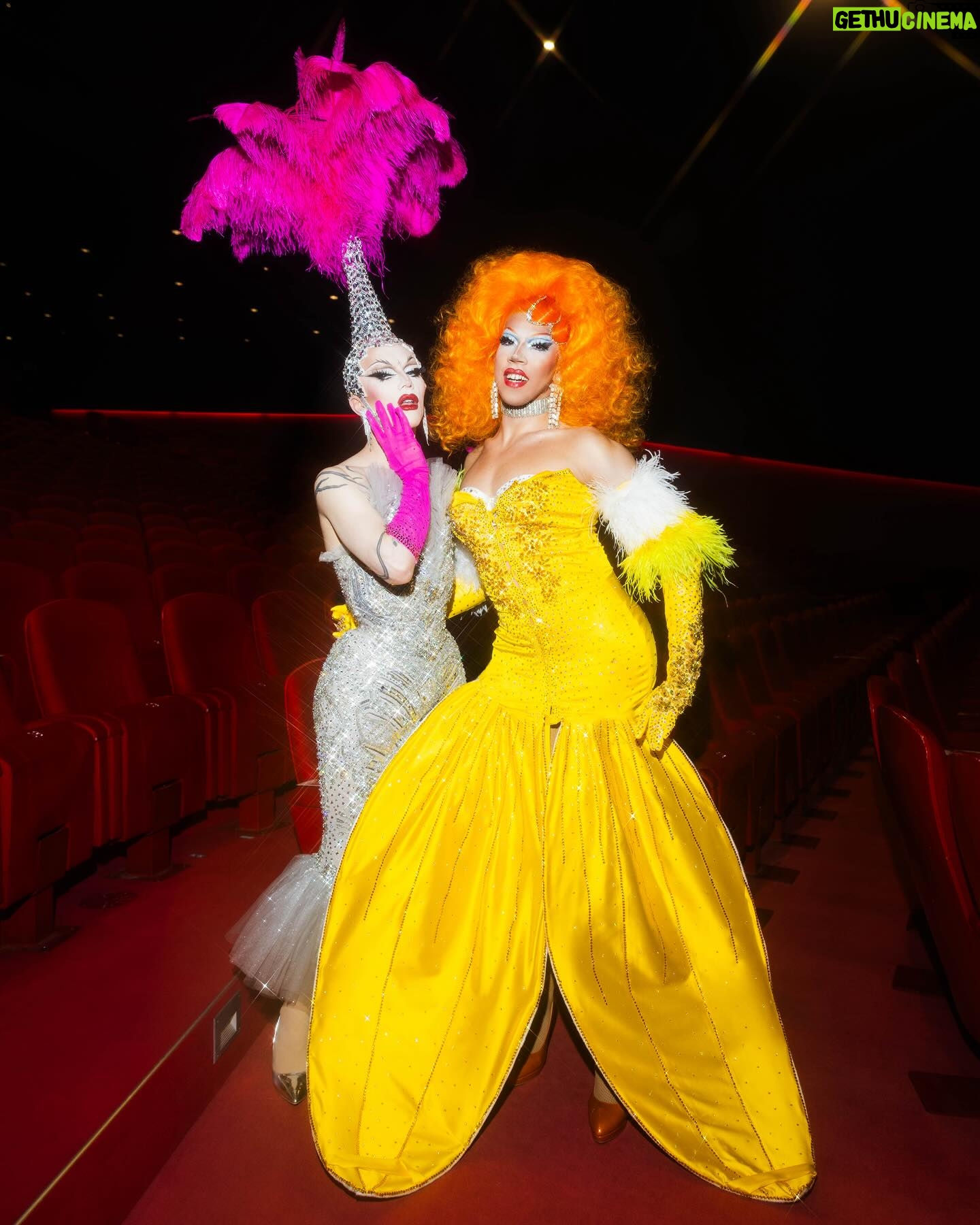 Sasha Velour Instagram - Adios, adieu, tschüss, ciao, byeeeee. Final night of the tour is tonight! I’ll miss this so much! It was a dream wearing these two incredible dresses from @analocking for my show last night in Madrid (including one of her Drag Race judging looks) and performing with the one and only @supremmedeluxe the night before in Barcelona. Still thinking about the brilliant acts brought by all our special guests this week: @marinaforev3r in Madrid, @tessatesticle in Zürich, and @moondragqueen in Genève. Legendary nights of drag! Love you 💖 Photos by @mettieostrowski