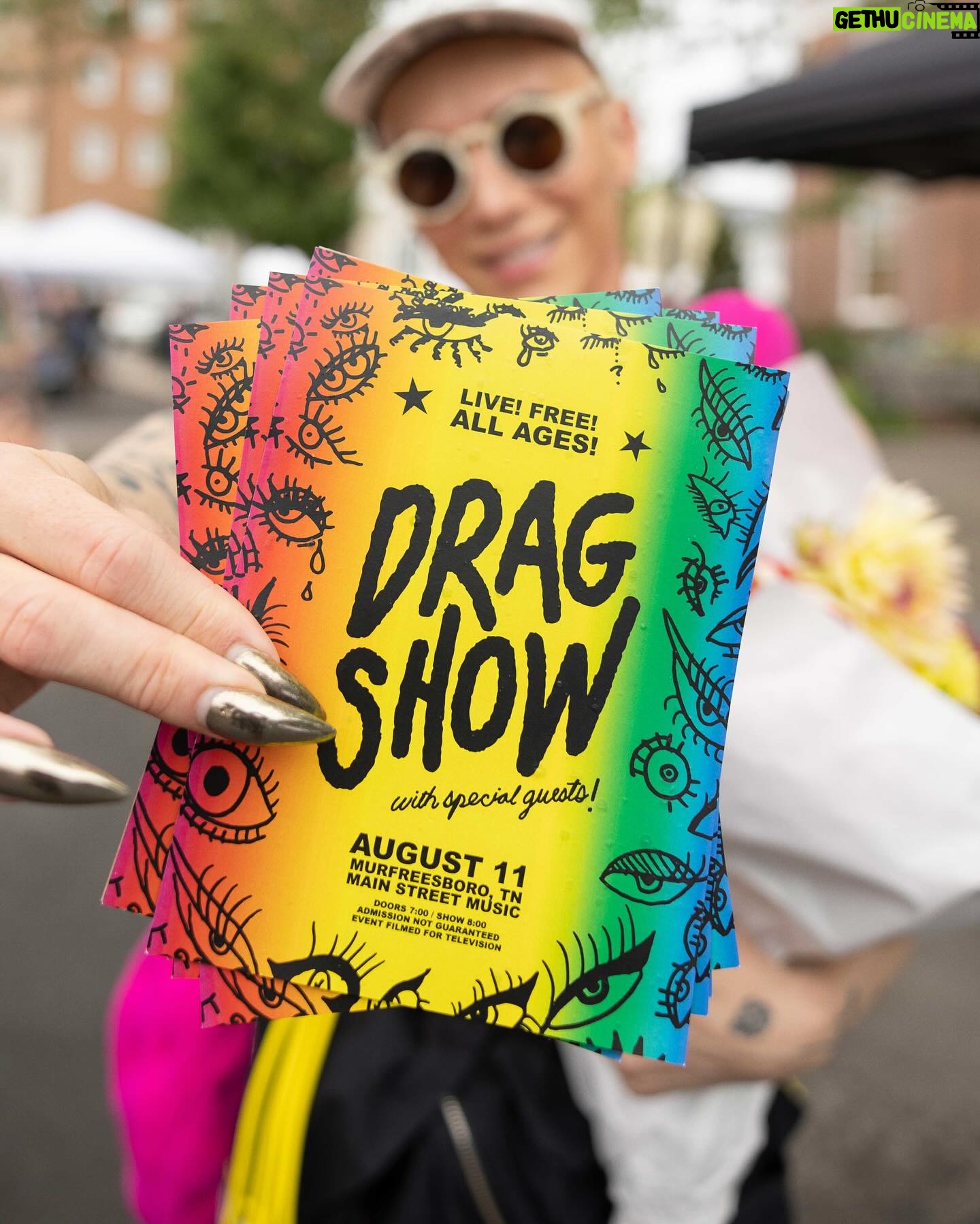 Sasha Velour Instagram - Posters designed by me (with drawings by all 3 queens👀💖). The big show in Murphreesboro, TN airs tonight on @werehere @hbo! We’re headed to Nashville to celebrate and get updates on our drag families! Thank you @johnnieinstagram @thestevewarren for this opportunity.