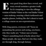 Sasha Velour Instagram - “Sasha Velour Sashays Into The Culture Wars” for @washingtonpost. Thank you @maurajudkis for your words! I’m blown away. Photography: @king_marvino Styling: @willyumbeck Black dress : @quine_li_ Mask: @lorysunartistry Red dress: @theattico Pink bunny dress: @quine_li_ Pearl Jewelry: Custom @sorrelloriginals Gold Jewelry: @misho_designs And thank you: @poststyle @witchhousepr @thequeenpriyanka @werehere @hbo @humanbyorientation