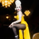 Sasha Velour Instagram - Bedankt Amsterdam 🌙💋🌷 📸 @mettieostrowski I was feeling my fantasy at @theatercarre with two nights of shows…and VERY inspiring special guests @vanessavancartier and @missenvyperu. Love you, my queens!! Dress: @gloria_swansong Hair: @doubledwigs Jewels: @sorrelloriginals