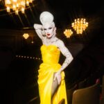 Sasha Velour Instagram - Bedankt Amsterdam 🌙💋🌷 📸 @mettieostrowski I was feeling my fantasy at @theatercarre with two nights of shows…and VERY inspiring special guests @vanessavancartier and @missenvyperu. Love you, my queens!! Dress: @gloria_swansong Hair: @doubledwigs Jewels: @sorrelloriginals
