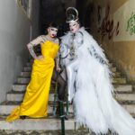 Sasha Velour Instagram - Reach out for me…I’ll see you through 🕊️ A perfect last night of “The Big Reveal” tour in Lisboa with special guest Lola Bunny (@theboywiththemermaidtattoo). I begged @mettieostrowski to get a photo of me among the gang of pigeons on the stairs outside the theater. The birds were pissed, not into it. Then a woman leaned out of the window of her apartment, I was sure she was going to yell at us for frightening her birds… but instead she gave me a big bag of bird seed to help us get the shot. Muito obrigada por tudo!