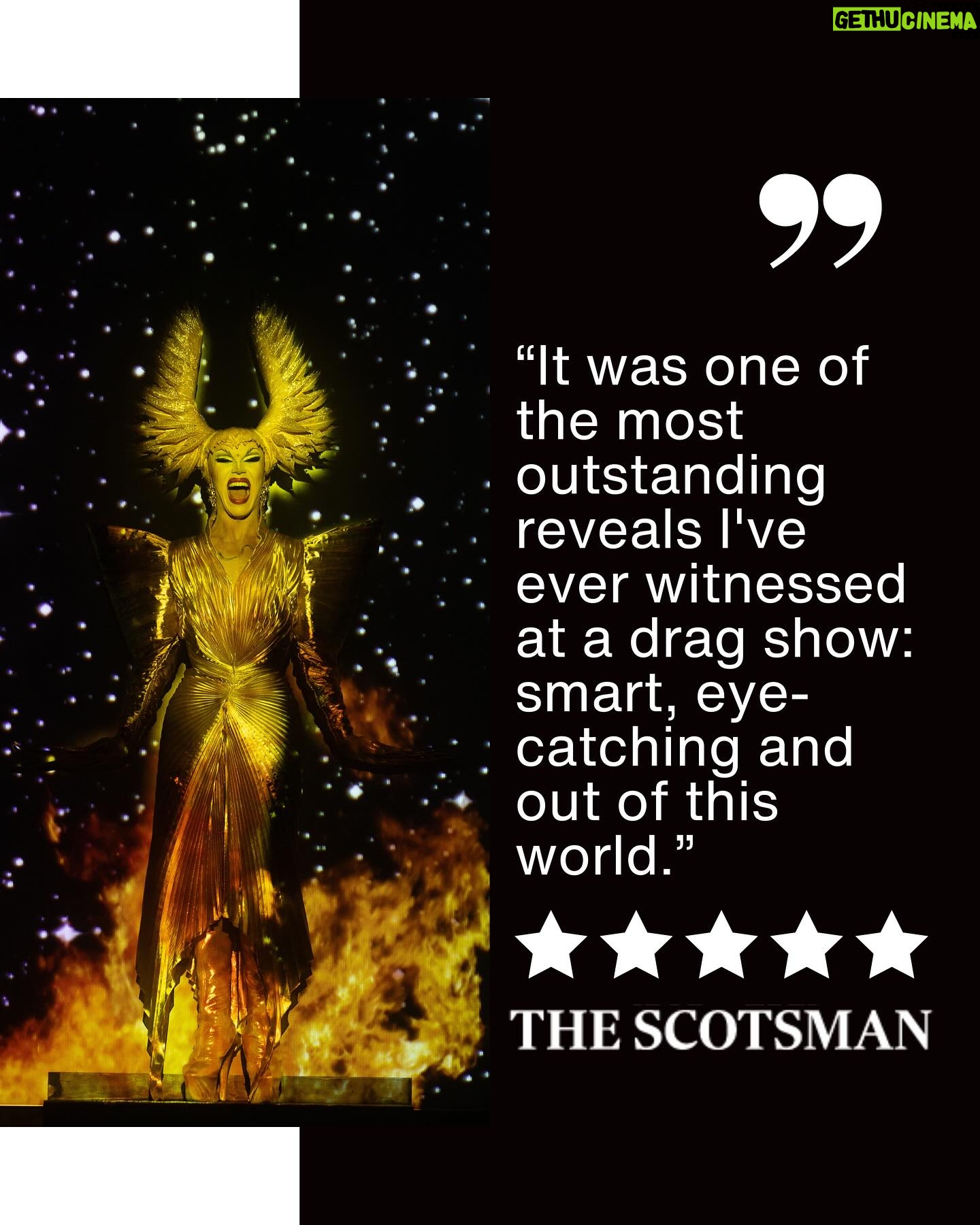 Sasha Velour Instagram - 5 stars across the board! ⭐️⭐️⭐️⭐️⭐️ Overwhelmed by the outpouring of positive reviews for The Big Reveal Live Show so far. Kicking off the European leg of the tour tonight with a sold out show at @foliesbergere_officiel in Paris! Lead image by @mettieostrowski Show photography by @gregendries and @sidewalkkilla Thank you @witchhousepr 🩷