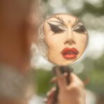 Sasha Velour Instagram - Looking camp right in the eye 👀 Episode 2 of @WereHere was intense, let me know what you thought in the comments! Watch now on @hbo @streamonmax Photos by @gregendries Wearing a silver @diegomontoyastudio and @sorrelloriginals collaboration from Pride 2019—one of the most glamorously gay outfits I could think of to show up for Murphreesboro TN’s queer community!