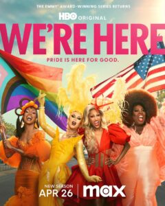 Sasha Velour Instagram - Pride is here for good. We’re Here returns to @HBO @StreamonMax on April 26th! Headpiece: @serand_create Dress: @gloria_swansong Jewery: @sorrelloriginals Bodysuit: @blackandwhitestriped Makeup: @misslailamcqueen