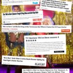 Sasha Velour Instagram - Sharing our love of drag with the world! Here are a few of my favorite reviews, TV and radio spots from the last week alone…still blown away by this generous coverage. Proud to be a part of the “We’re Here” family, and excited for you to see even more. Episode 2 of @werehere airs tonight on @hbo, and on @streamonmax tomorrow!