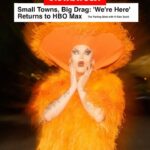 Sasha Velour Instagram - Sharing our love of drag with the world! Here are a few of my favorite reviews, TV and radio spots from the last week alone…still blown away by this generous coverage. Proud to be a part of the “We’re Here” family, and excited for you to see even more. Episode 2 of @werehere airs tonight on @hbo, and on @streamonmax tomorrow!
