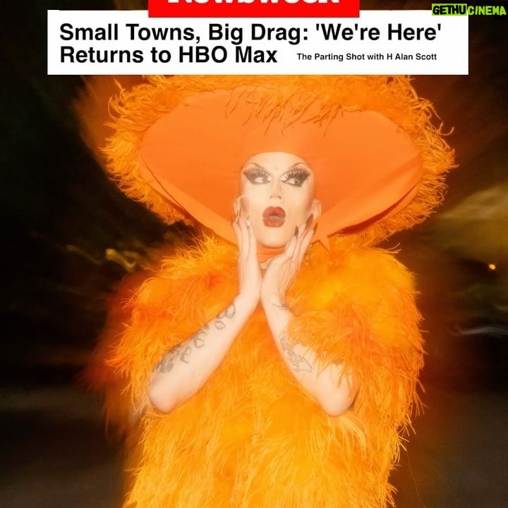 Sasha Velour Instagram - Sharing our love of drag with the world! Here are a few of my favorite reviews, TV and radio spots from the last week alone…still blown away by this generous coverage. Proud to be a part of the “We’re Here” family, and excited for you to see even more. Episode 2 of @werehere airs tonight on @hbo, and on @streamonmax tomorrow!