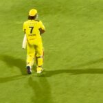 Sathish Instagram – Power of Thalaivannnnn entryyyyyy 😍🔥💪 
@mahi7781 ❤️@chennaiipl 😍 #cskvskkr
