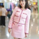 Savika Chaiyadej Instagram - Pinky in pink 💕🩷 @lynn_officialth Makeup and hair by @natamol @tory_toryhair