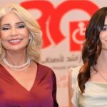 Sawsan Badr Instagram – انا و ملك ❤️💙 @somydresses شعر @islamzakisalon