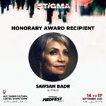 Sawsan Badr Instagram - . يسر ميدفست مصر الإعلان عن تكريم النجمة القديرة سوسن بدر في الدورة الخامسة للمهرجان المقامة في الفترة من ١٤-١٧ سبتمبر ٢٠٢٣، احتفاءً بمسيرتها المتفردة والممتدة لسنوات عديدة. قدمت النجمة سوسن بدر تاريخًا متميزًا ومتنوعًا بين السينما والتلفزيون والمسرح. تميزت بأدوار جعلتها تحتل مكانةً خاصةً لدى الجمهور، فضلًا عن إسهامها في زيادة الوعي وتغيير المفاهيم حول قضايا مجتمعية مختلفة ومهمة. MedFest EG is glad to announce honouring the renowned star Sawsan Badr in recognition of her distinctive artistic career throughout the years during its 5th edition that will take place from 14-17 September 2023. ٍSawsan Badr has led a long and diverse career between Cinema,Theatre and TV enabling her to be admired and respected by the audience and helped in shaping the waves of change and perception of important societal topics. #MedFestEG #MFE5