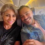 Sawsan Badr Instagram - في الطريق الي عاصمة الضباب 😍 @mahmoud.rashadofficial