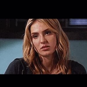 Saxon Sharbino Instagram - Mood today.  Law & Order Episode 2 season 19 Mood