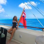 Saxon Sharbino Instagram - ❤️French Polynesia💙 have you ever seen such a conservative swimsuit?