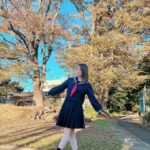 Sayuri Matsumura Instagram - 🍎 「新しいカギ」ありがとうございましたっ！ 学校かくれんぼ ドキドキしたぁ🥹 久しぶりのセーラー服！ 着れて嬉しいなぁ😊 #新しいカギ #セーラー服