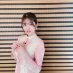 Sayuri Matsumura Instagram - 🍎 日テレ電波ジャックの日のお衣装♡ 総レースでリボンも付けてもらって 足元にもリボン🎀で ちゅんちゅるぽん♡な日でした☺️