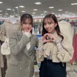 Sayuri Matsumura Instagram – 🍎

「サスティな！」
新内眞衣ちゃんと
しまむらさんでロケしました🫶

大好きなまいちゅんとロケ楽しかった〜❤️
しまむらさん凄いでした🥳

二枚目からは
全身#しまむらコーデ
