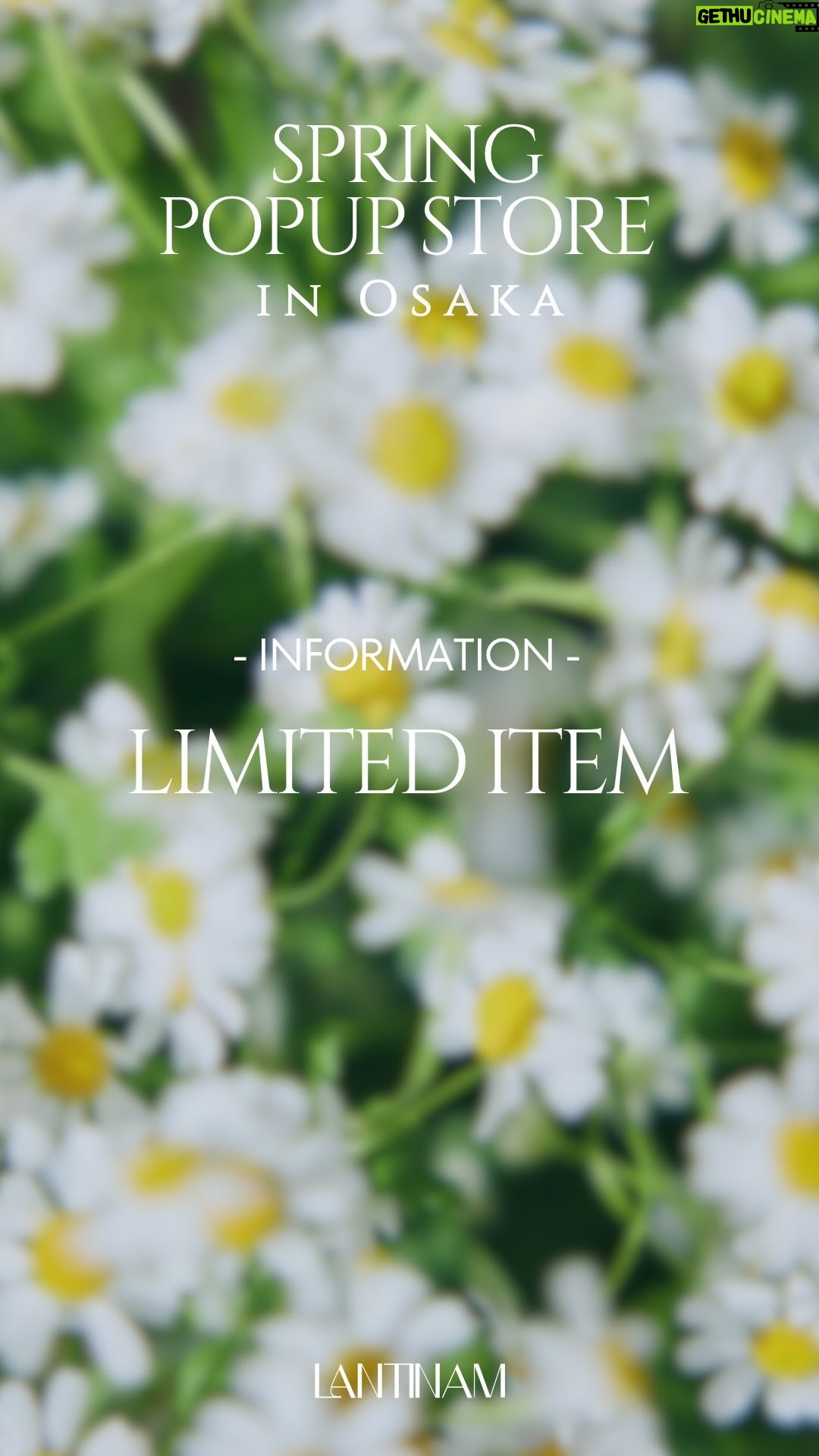 Sayuri Matsumura - 6.7K Likes - @lantinam_official 𝐏𝐎𝐏𝐔𝐏𝐒𝐓𝐎𝐑𝐄 𝐢𝐧 𝐎𝐬𝐚𝐤𝐚🌼
3月9日(土) 13:00〜19:30
3月10日(日) 11:00〜18:00
場所:BPオーガニックスペース南船場
大阪市中央区南船場4-7-21
オーガニックビル2階 201
アクセス:
◇御堂筋線・長堀鶴見緑地線
「 心斎橋駅」3番出口より、徒歩4分
◇御堂筋線・中央線
「 本町駅」15番出口より、徒歩5分
◇四ツ橋線
「 四ツ橋駅」1-A出口より、徒歩5分
◇四ツ橋線・中央線
「 本町駅」222番出口より、徒歩5分
【イベント概要】
● 内容
・2024 Spring Collection先行販売
・POP UP限定商品販売
・ALL ITEM 試着・販売
● 当日限定特典
・¥20,000(税込)以上
ホワイトデーギフトを松村沙友理からお渡し🍬
・¥30,000(税込)以上
POPUP限定トレカ(2枚セット)を松村沙友理からプレゼント
※複数回参加可能
●入場はチケット事前購入制
2/13(火)19時より順次販売開始📣
①Ticket with 2shot / チェキ撮影付き
①Ticket with fitting room / 試着付き
②Ticket
※羽織り/雑貨類は、通常チケットでもお試し可能です。
●オンライン決済 / 後日配送
▶︎ @lantinam_official
詳細はプロフィール欄のリンクをcheck
𓂃𓂃𓂃𓂃𓂃𓂃𓂃𓂃
LANTINAM
by @matsumura_sayuri_official
#lantinam #lantinaday #popupstore #2024ss #ランティナム #ポップアップ #松村沙友理
𓂃𓂃𓂃𓂃𓂃𓂃𓂃𓂃