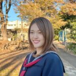 Sayuri Matsumura Instagram - 🍎 「新しいカギ」ありがとうございましたっ！ 学校かくれんぼ ドキドキしたぁ🥹 久しぶりのセーラー服！ 着れて嬉しいなぁ😊 #新しいカギ #セーラー服