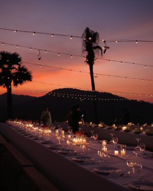 Sean Jindachot Instagram - *PIPA•JINDA and the  wedding sky
"ไม่ว่าบังเอิญหรือตั้งใจ อยากจะขอบคุณ ท้องฟ้า มากๆเลย“

#pipajindaซึ่งกันและกัน #jindaandthesky