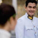 Sean Jindachot Instagram - หลังจากได้เข้าพิธีรับพระราชทานน้ำสังข์ จาก สมเด็จพระกนิษฐาธิราชเจ้า กรมสมเด็จพระเทพรัตนราชสุดาฯ สยามบรมราชกุมารี นับเป็นพระมหากรุณาธิคุณอย่างหาที่สุดมิได้ ด้วยเกล้าด้วยกระหม่อม นาย ฌอห์ณ จินดาโชติ และ นางสาวภิพัชรา แก้วจินดา #pipajindaซึ่งกันและกัน
