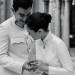 Sean Jindachot Instagram - หลังจากได้เข้าพิธีรับพระราชทานน้ำสังข์ จาก สมเด็จพระกนิษฐาธิราชเจ้า กรมสมเด็จพระเทพรัตนราชสุดาฯ สยามบรมราชกุมารี นับเป็นพระมหากรุณาธิคุณอย่างหาที่สุดมิได้ ด้วยเกล้าด้วยกระหม่อม นาย ฌอห์ณ จินดาโชติ และ นางสาวภิพัชรา แก้วจินดา #pipajindaซึ่งกันและกัน