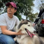 Sean Jindachot Instagram - *Wolf Pack Day 🐺🤍🖤 #jindaxpipa #จินดามหากระทิง #saiberianhusky #rangeroverp38
