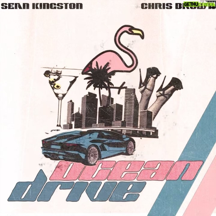 Sean Kingston Instagram - Go Stream My New Single “Ocean Drive” feat @chrisbrownofficial out now!!!! 🔥🔥🤦🏽♂️