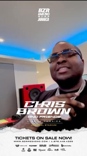 Sean Kingston Instagram - Back in my beautiful country 🇯🇲🔥 August 27th! @chrisbrownofficial 🔒👑 #bigtings ah gwann!
