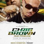 Sean Kingston Instagram - Kings of kings 🇯🇲👑 Live in concert me and brother from another @chrisbrownofficial August 27th get tickets 🎫 asap 🔥 Kingston, Jamaica