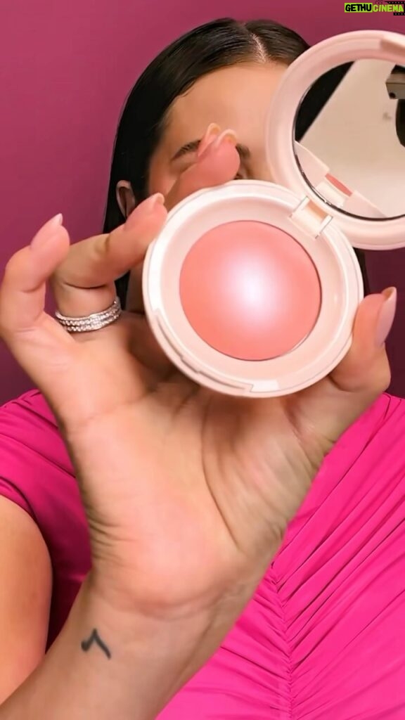 Selena Gomez Instagram - Pinch meeeeeeel I’m so excited my new @rarebeauty Soft Pinch Luminous Powder Blush is officially available @sephora and @spacenk ... and I’m even more excited I no longer have to keep it a secret