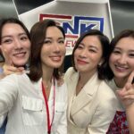 Selena Lee Instagram – Happy birthday beautiful @charmaine_sheh ! ❤️
希望妳每天都幸福，美麗，快樂！

We are #queenofnews ! 😍

@thaichiuhk #happybirthday #新聞女王 #thequeenofnews #filminginProgress