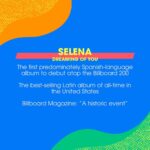 Selena Quintanilla Instagram - Decades later, Selena's 'Dreaming of You' remains the best-selling Latin album of all-time in the U.S. ❤️ Comment your fave song from the project below and read our review at the link in bio