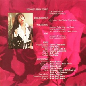 Selena Quintanilla Instagram - Happy 29th Anniversary #AmorProhibido!

Rolling Stone magazine named Amor Prohibido one of their “Greatest Albums of All Time” in 2021.

What’s your favorite song off this album? 

#AmorProhibido29 #SelenaYLosDinos